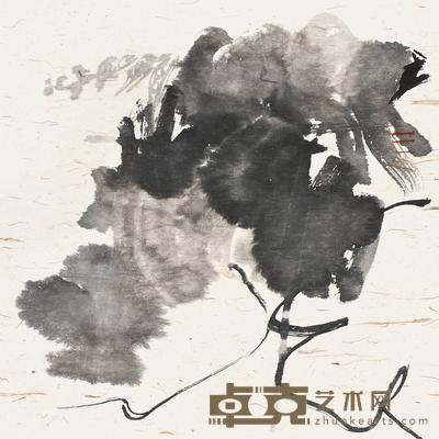 边平山 豆瓜图 镜片 40×40cm
