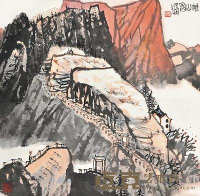 龙瑞 华山图 镜心 67×67cm