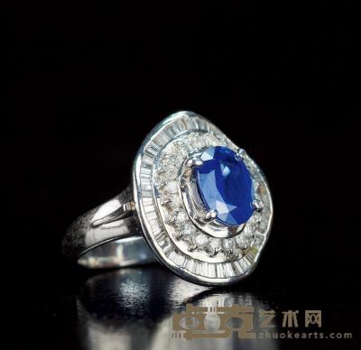 蓝宝石戒指 