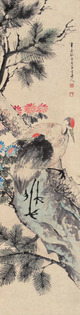 陈半汀   松鹤