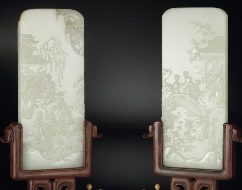 张良 金陵十二钗 白玉插牌