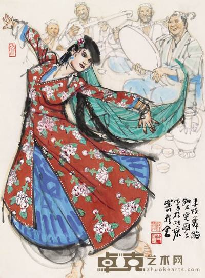 史国良 人物 软片 68×51cm