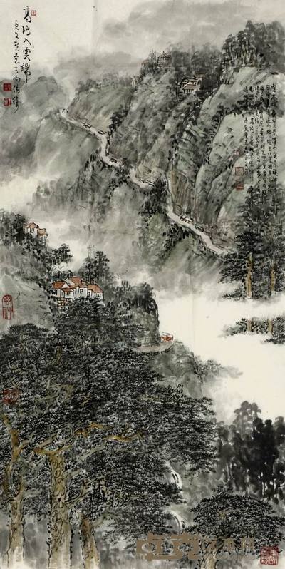 王克文	高路入云端 135*68cm约8.3平尺