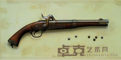 黄茂强 火枪 30×60cm