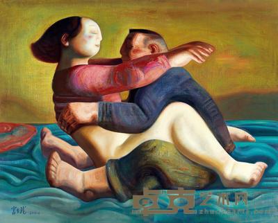 宫立龙 幸福生活 80×100cm