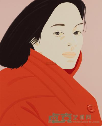 亚历克斯·卡茨 1990年作 清爽的一天(72/150) 92×74cm