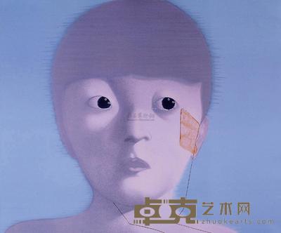 张晓刚 2002年作 我的记忆(99/99) 117×132.5cm