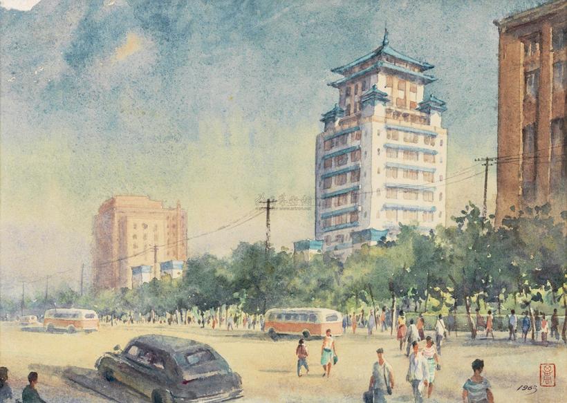 潘思同 1963年作 北京民族宫