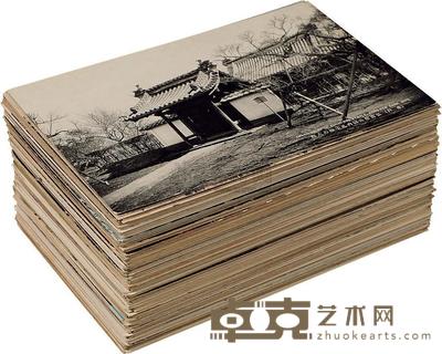 清末民初日本精印风景明信片一约组200件