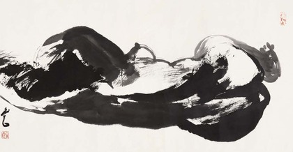 关玉良 人体 镜片