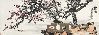 郭石夫 霞雪 173.5×474 cm 68 1/4×186 5/8 in 约74.0平尺