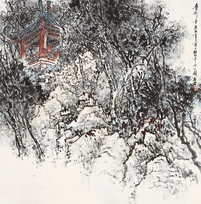 白启哲 叠彩亭