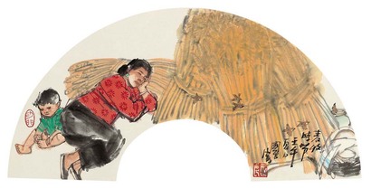 史国良   麦收时节