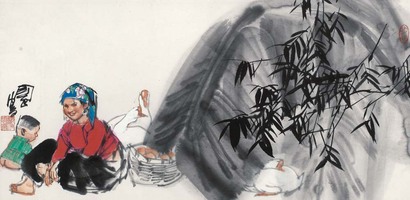 史国良    母子图