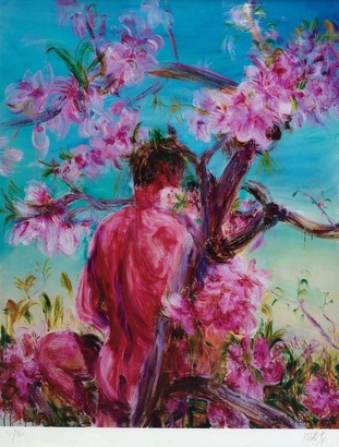 周春芽 桃花红人