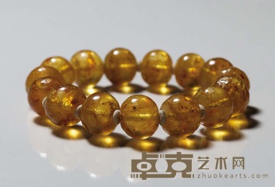 明代 灵珀珠串 15粒