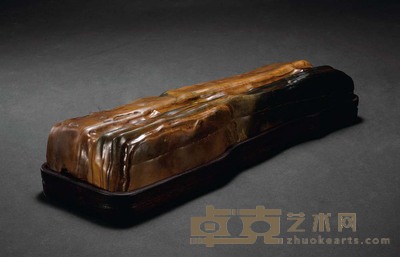 民国 水石摆件 L 31 cm.