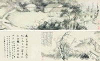 王素 1897年作 春江山色图 手卷