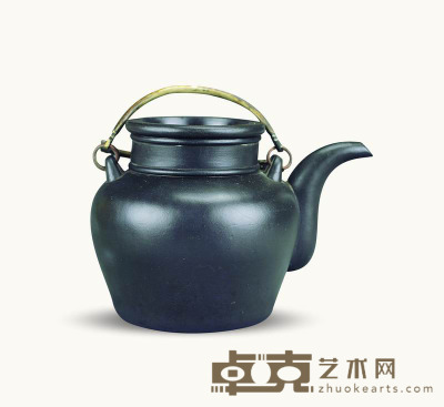 民国 宜兴紫砂大茶壶 15×21.5cm