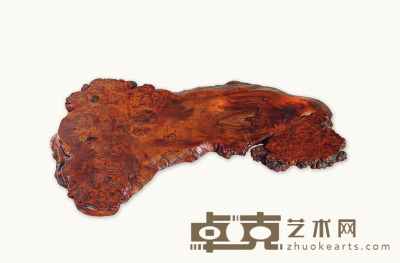 昭和 自然木隨形干茶盘 77×52cm