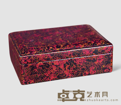 民国 漆器长方盒 4.5×13×10cm