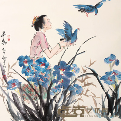 谢志高 早春镜片 68×67
