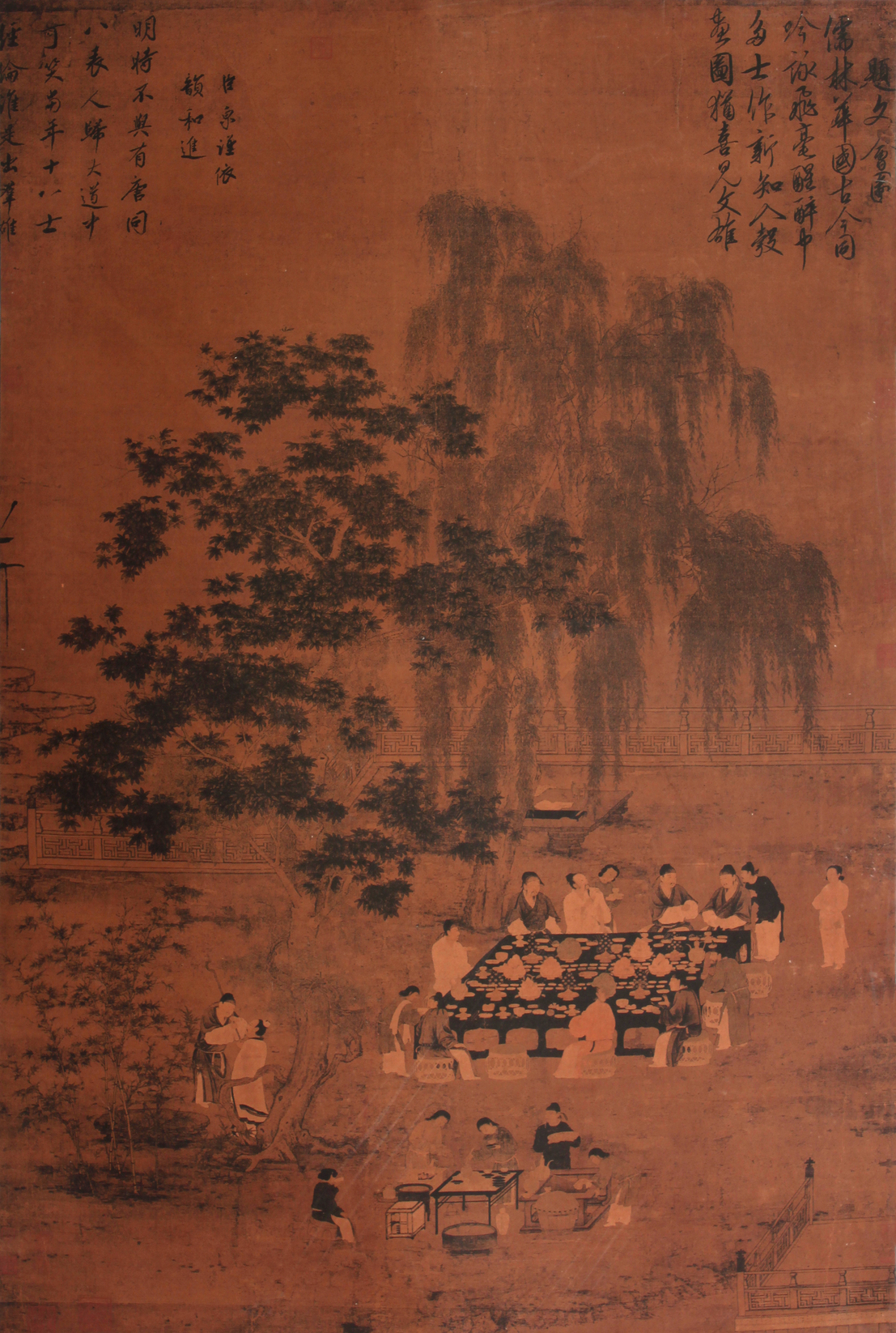 佚  名 人物立轴