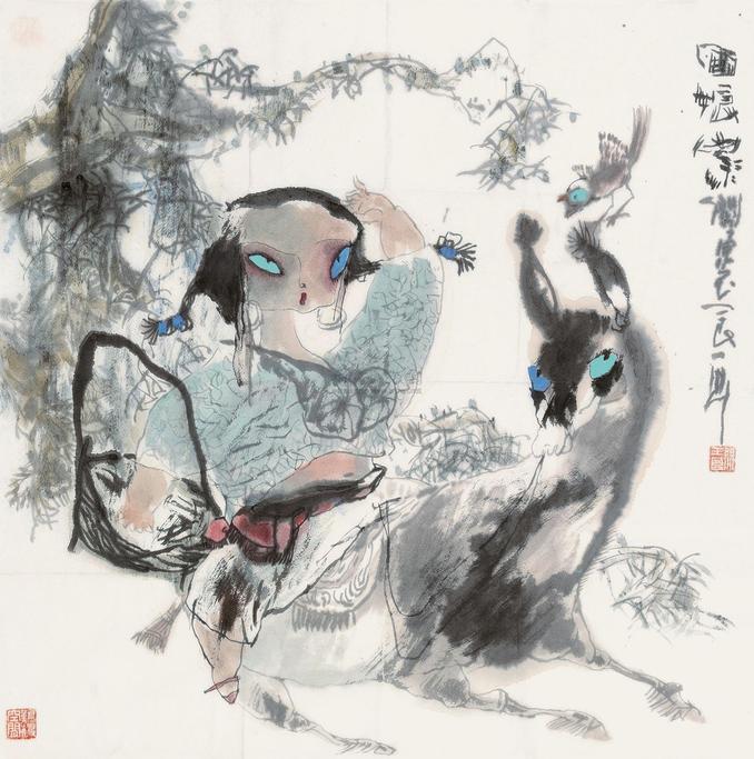 关玉良 回娘家 镜心