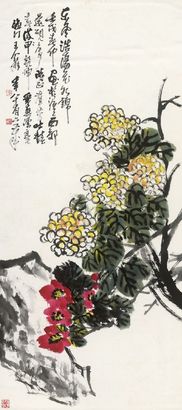 王个簃   花卉
