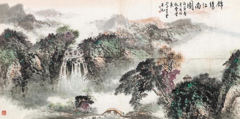 卢星堂 锦绣江南图 （一件） 镜片