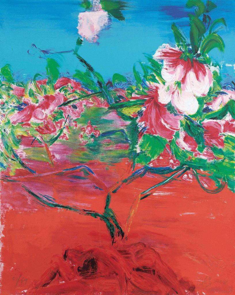 周春芽 2008年作 春纪事