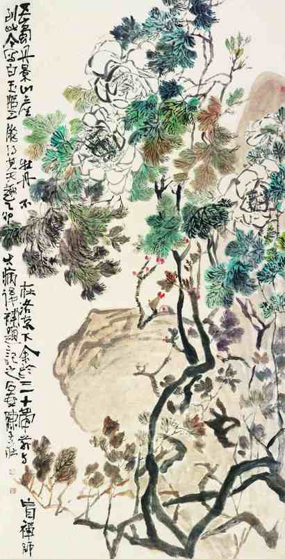 陈子庄 花卉