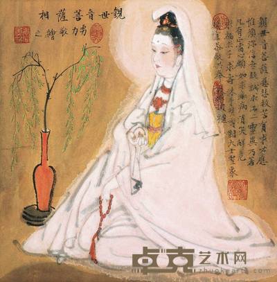 唐勇力 观音 35.2×35