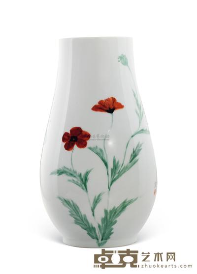 喻慧 花卉 42×24cm