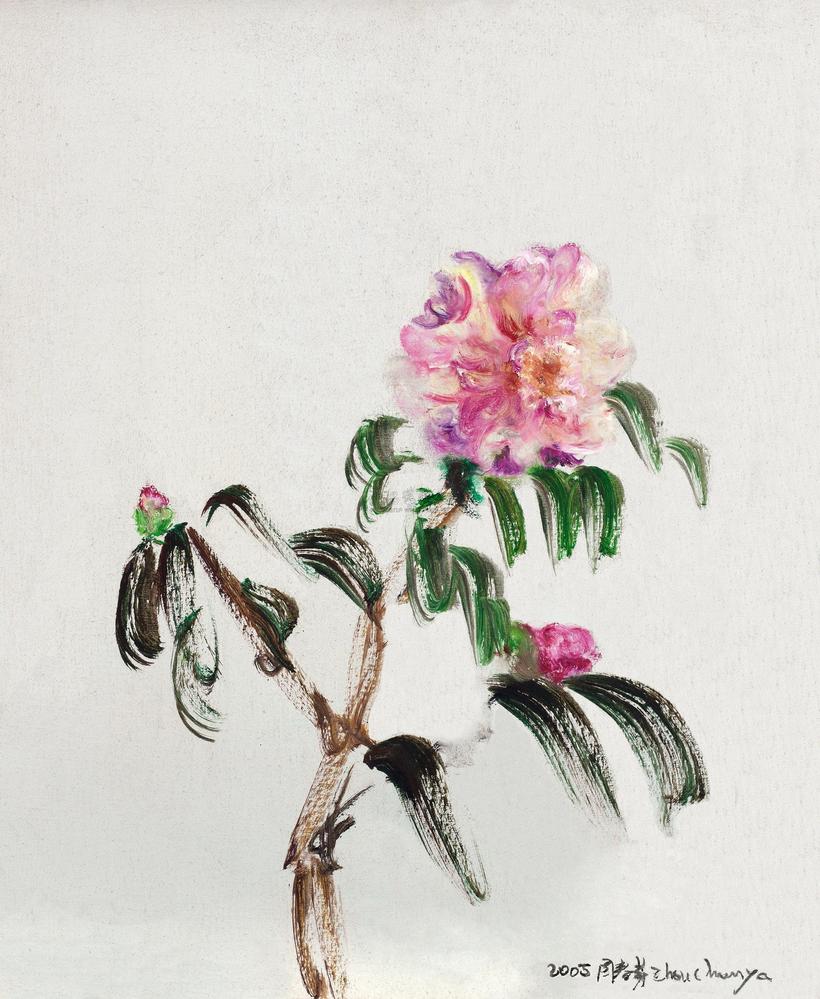 周春芽 一枝独秀