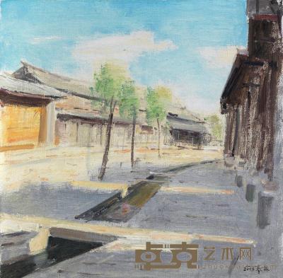 朱春林 风景 30×30cm