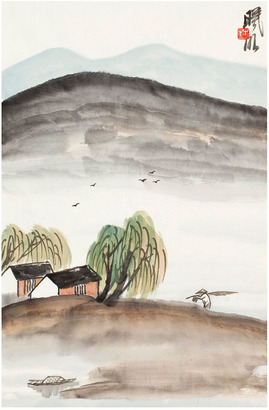 林曦明 山水