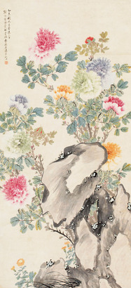 汤世澍 牡丹