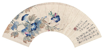 陆抑非 花卉草虫