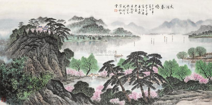 卢星堂 太湖春晓 镜片