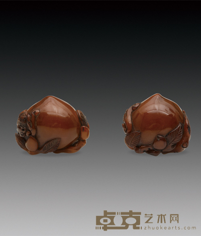 角雕把件 D:3.8cm