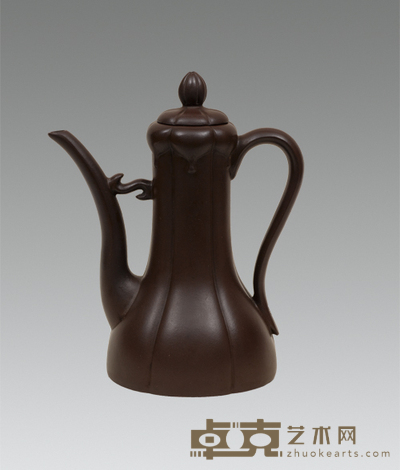 紫砂壶 H:16.5cm