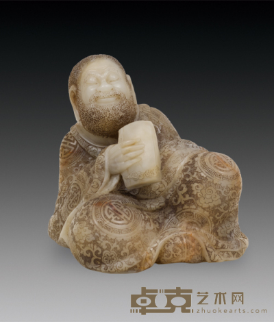 寿山石雕件 H:9.5cm
