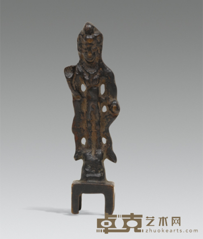 铜佛像 H:9.3cm
