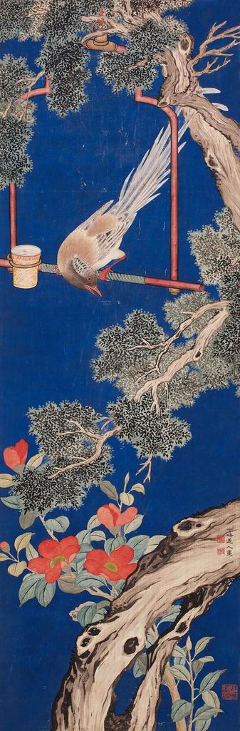 邢一峰 花鸟 立轴