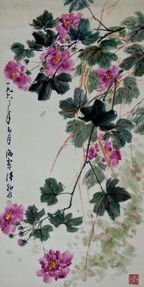陆抑非 春 色