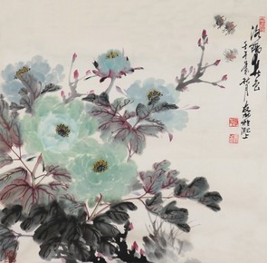 周友林　花卉