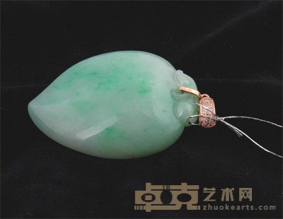 寿桃(金扣) 2.8*2cm
