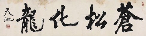 尉天池  书法