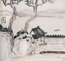 林海钟 秋江渔归